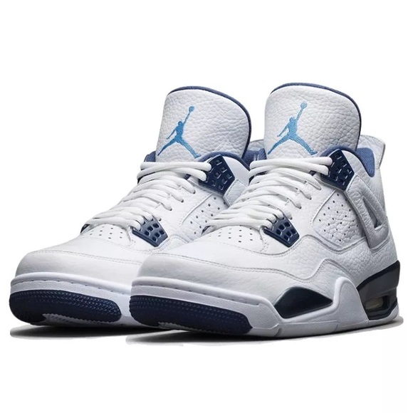 Brand New in box Air Jordan 4 Retro Columbia sneakers - Picture 2 of 9